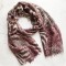 Animal Print Merino Scarf