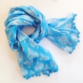 Crete Blue Scarf