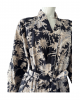 Botanics Kimono Robe Black