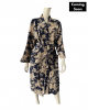 Botanics Kimono Robe Navy