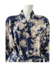 Botanics Kimono Robe Navy