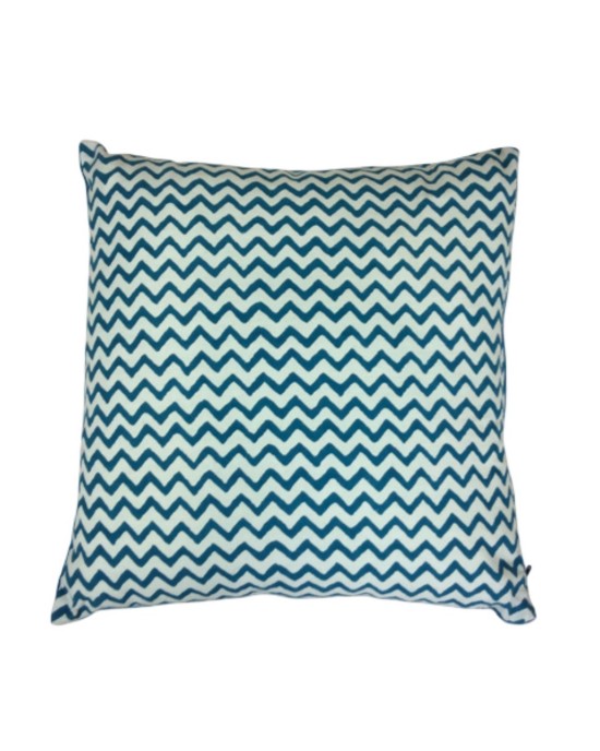 Chevron Turquoise Cushion Cover