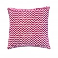 Chevron Hot Pink Cushion Cover