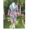 Fleur Kimono Robe Bluestone