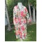 Fleur Kimono Robe Sand 