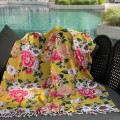 Fleur Turkish Towel Ochre