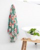 Fleur Turkish Towel Aqua
