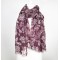Garden Merino Scarf - Merlot