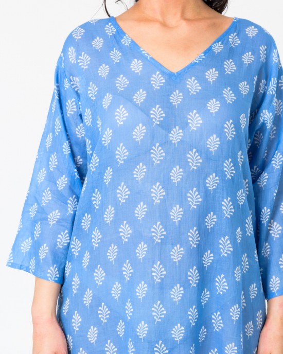Jaipur Blue Tunic one XL size left