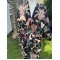 Jungle Black Kimono