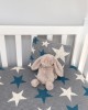 Baby Cushion Blue Star