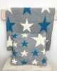 Baby Cushion Blue Star
