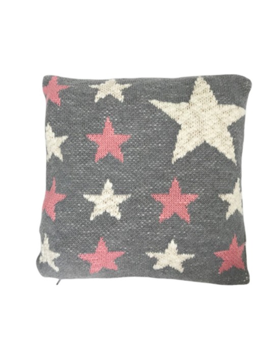 Baby Cushion Pink Star