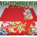 Rose Red Table Runner