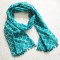 Turquoise Lattice Scarf