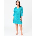 Lattice Tunic Turquoise