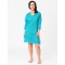 Lattice Tunic Turquoise