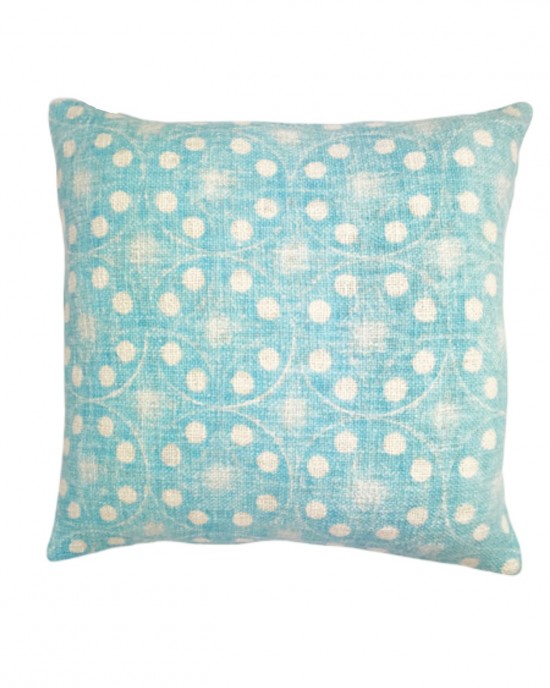 Mosaic Blue Cushion Cover Mosaic Blue Cushion Cover