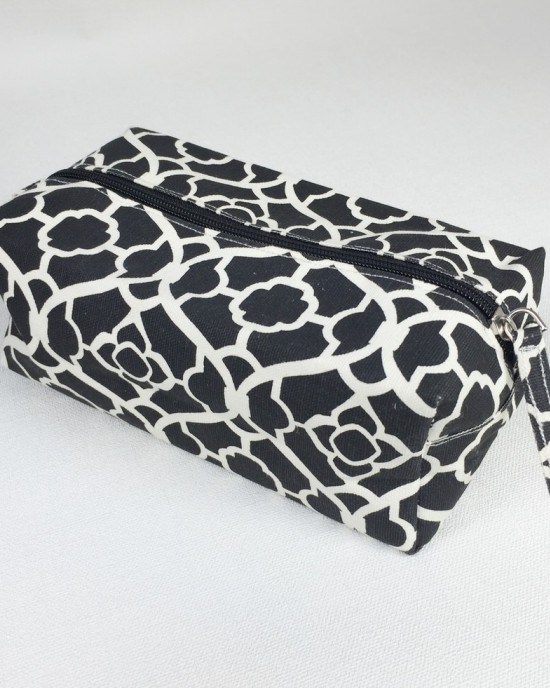 Mosaic Cosmetic Bag - Black Mosaic Cosmetic Bag - Black