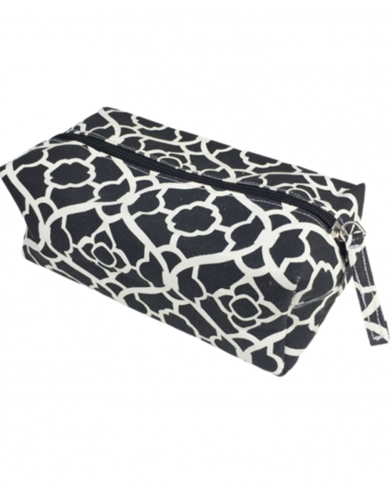 Mosaic Cosmetic Bag - Black