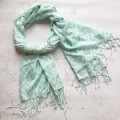 Mosaic Scarf - Teal