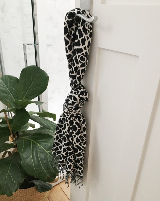 Mosaic Scarf - Black