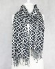 Mosaic Scarf - Black