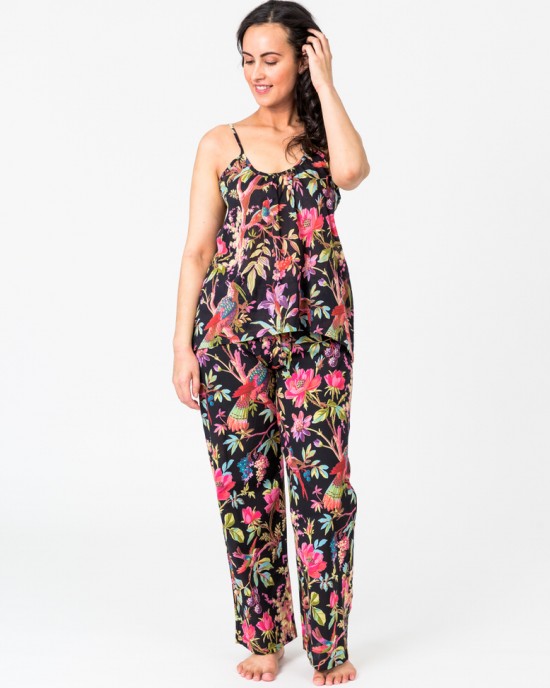 Paradise Black Camisole