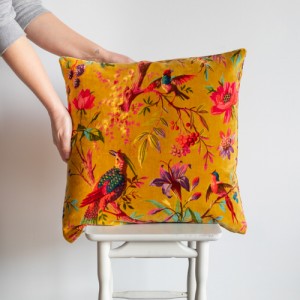 Paradise Ochre Cushion