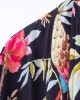Paradise Diamond Kimono Robe - Black Paradise Diamond Kimono Robe - Black