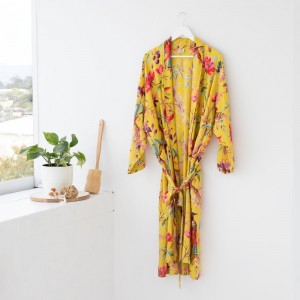 Paradise Ochre Kimono Preorder for late Feb delivery