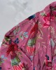 Paradise Diamond Kimono Robe Dusty Pink