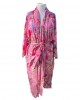 Paradise Diamond Kimono Robe Dusty Pink