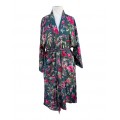 Paradise Diamond Kimono Robe Ivy