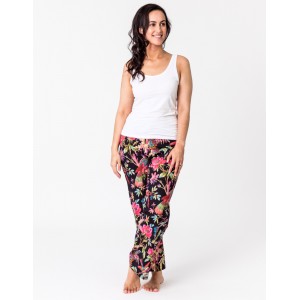 Paradise Black Lounge Pants Preorder for late Feb delivery