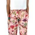 Paradise Rose Lounge Pants with pockets