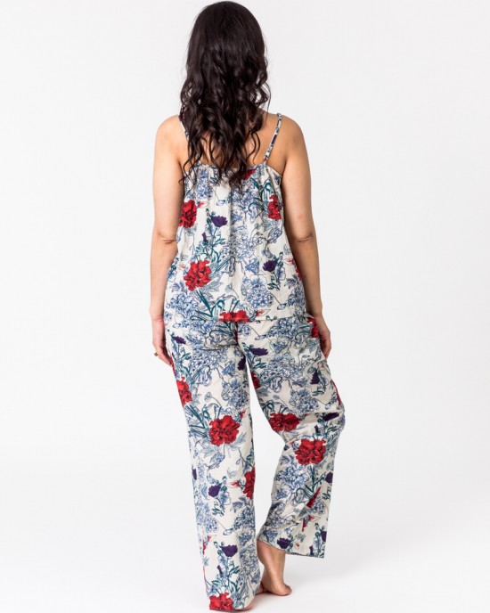 Peony Red Camisole