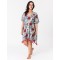 Peony Red Kaftan
