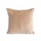 Sand Velvet and Linen Cushion Cover