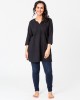 Pintuck Tunic Black Pintuck Tunic Black