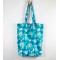 Poppy Turquoise Tote Bag