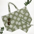 Persia Green Tote Bag