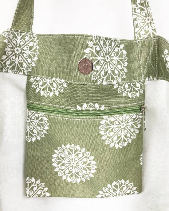 Persia Green Tote Bag