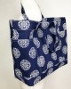 Persia Navy Tote Bag