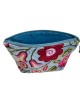Rosa Blue Makeup Bag