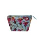 Rosa Blue Makeup Bag