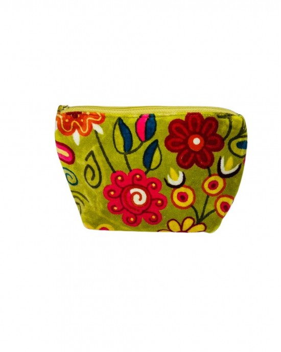 Rosa Green Makeup Bag