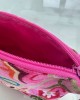 Rosa Pink Makeup Bag