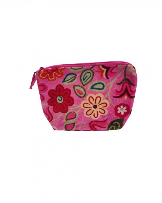 Rosa Pink Makeup Bag