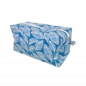 Leaf Cosmetic Bag - Azure